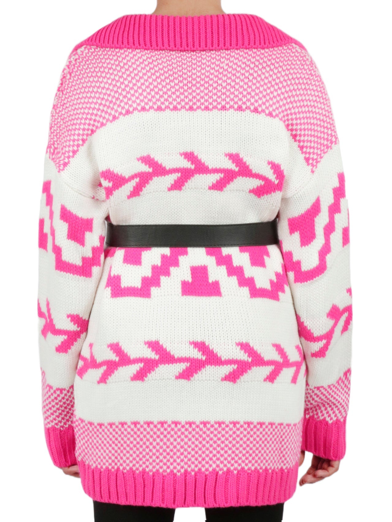 Belted Nordic Cardigan - Image 8