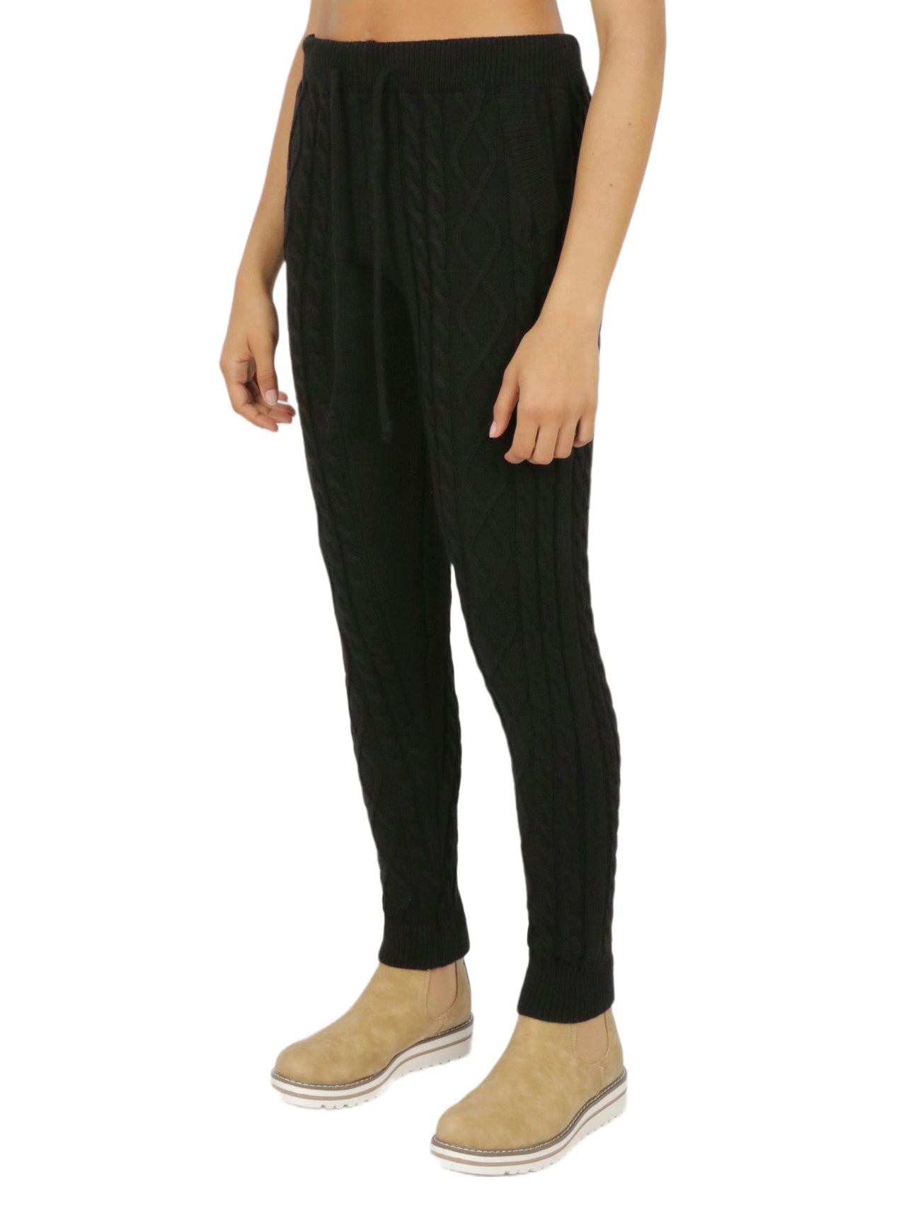 Cozy Cable Knit Jogger - Image 8