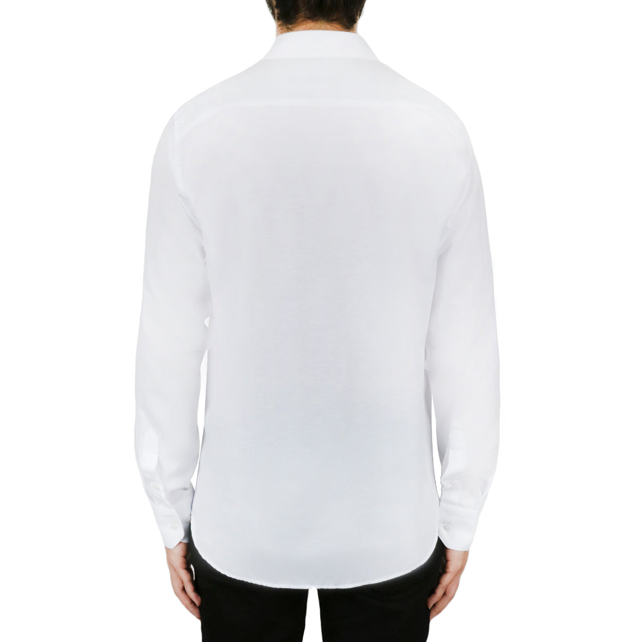Solid White Dress Shirt - Image 2