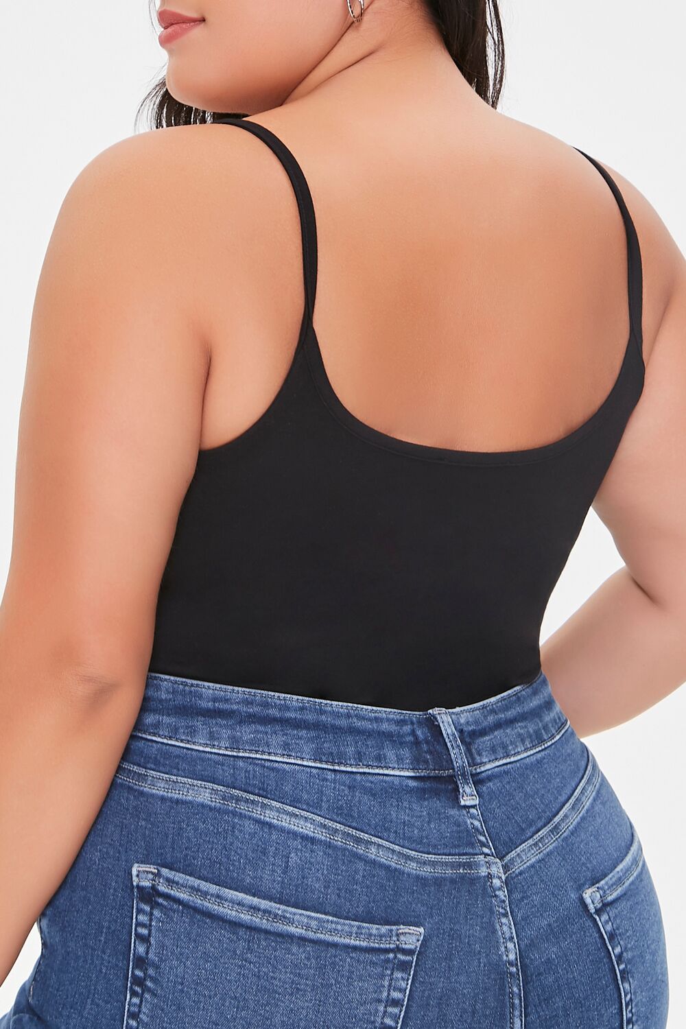 Plus Size Basic Cami Bodysuit - Image 8