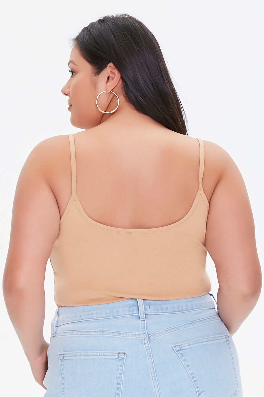 Plus Size Basic Cami Bodysuit - Image 13