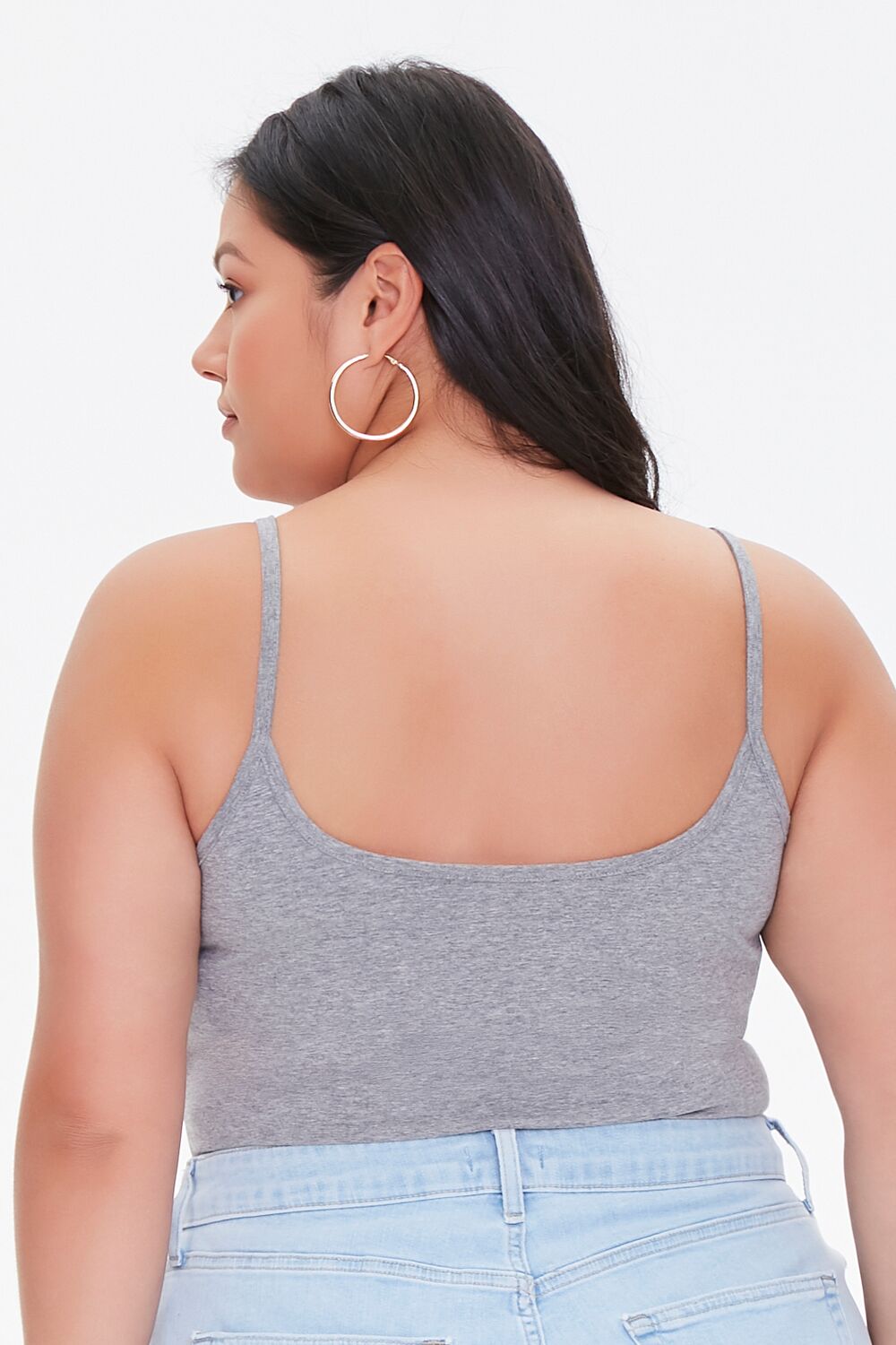 Plus Size Basic Cami Bodysuit - Image 18
