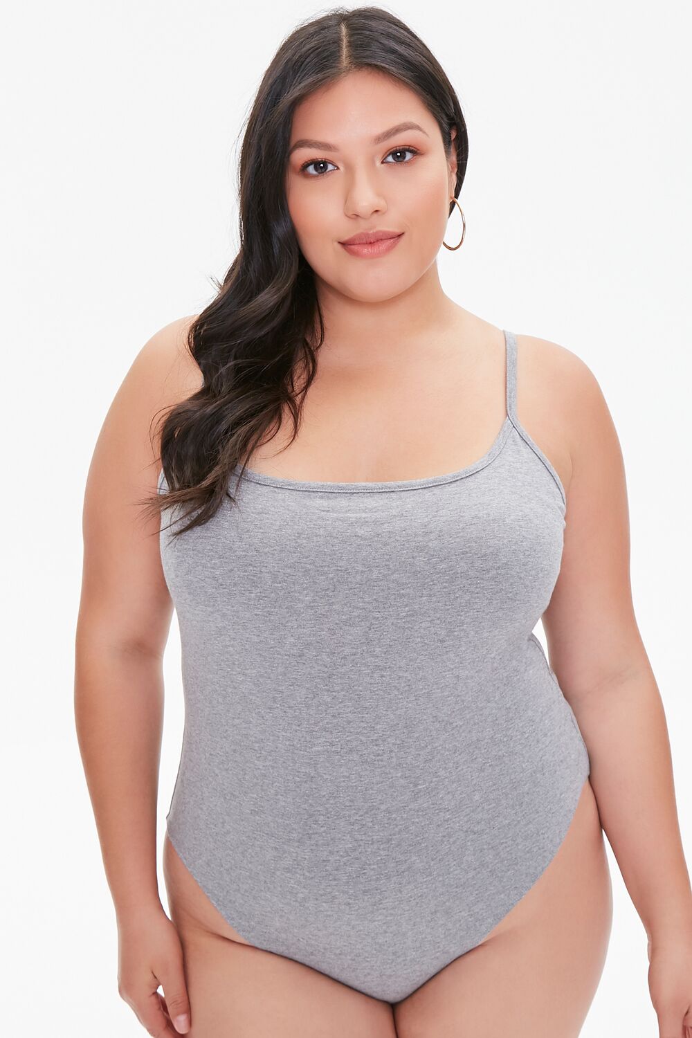 Plus Size Basic Cami Bodysuit - Image 20