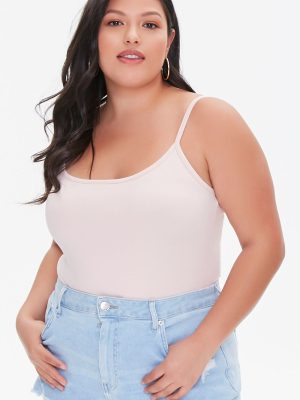 Plus Size Basic Cami Bodysuit