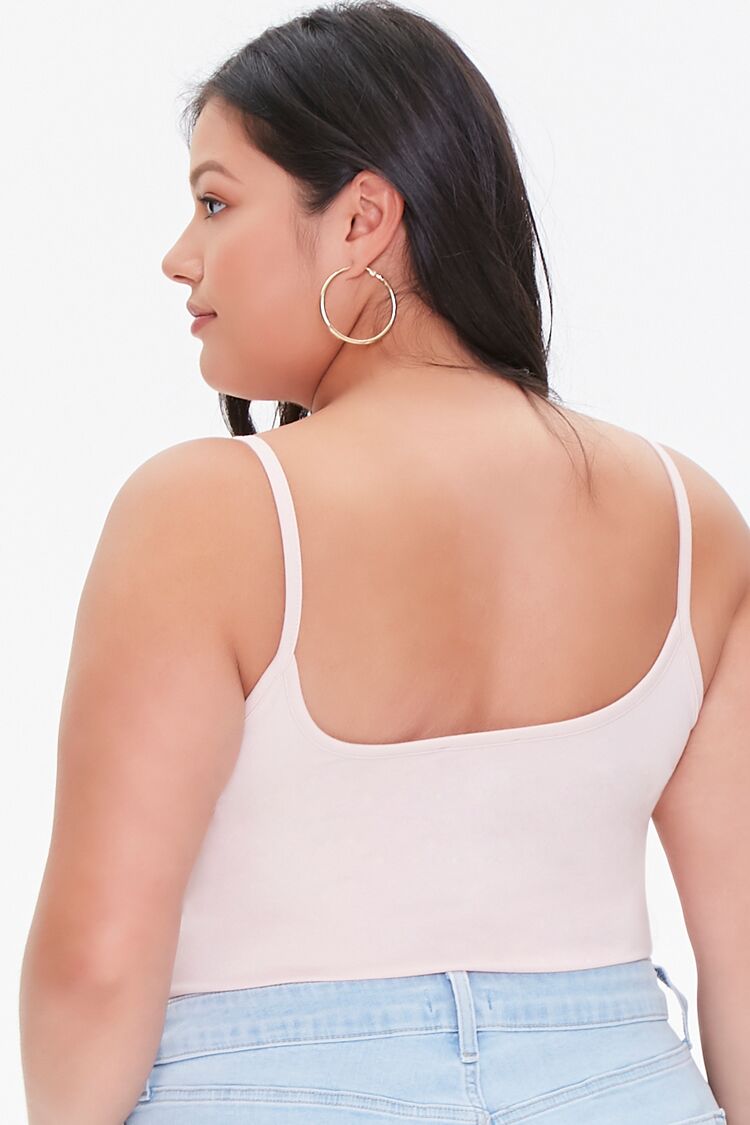 Plus Size Basic Cami Bodysuit - Image 3
