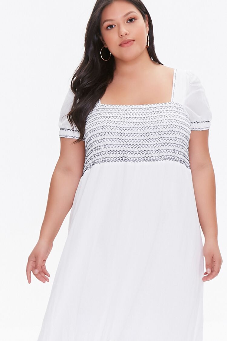 Plus Size Gauze Maxi Dress - Image 2