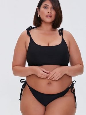 Plus Size String Bikini Bottoms