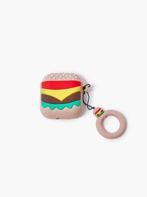 Burger Ear Buds Case