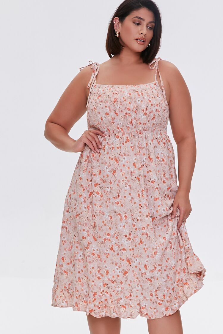 Plus Size Floral Print Dress - Image 6