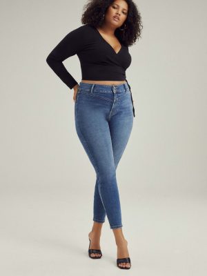 Plus Size Skinny Uplyfter Jeans