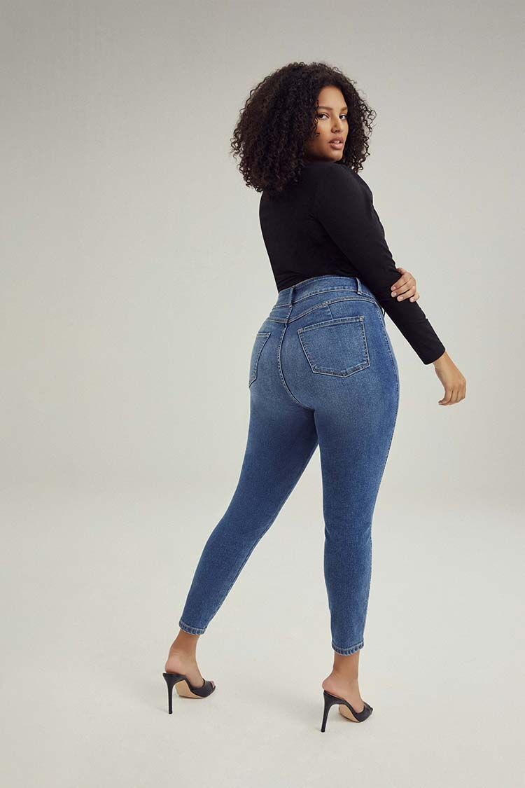 Plus Size Skinny Uplyfter Jeans - Image 2