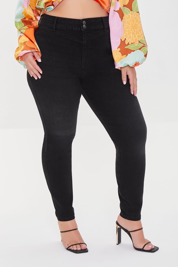 Plus Size Skinny Uplyfter Jeans - Image 8