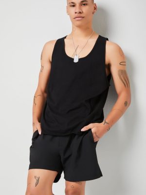 Drawstring Swim Trunks