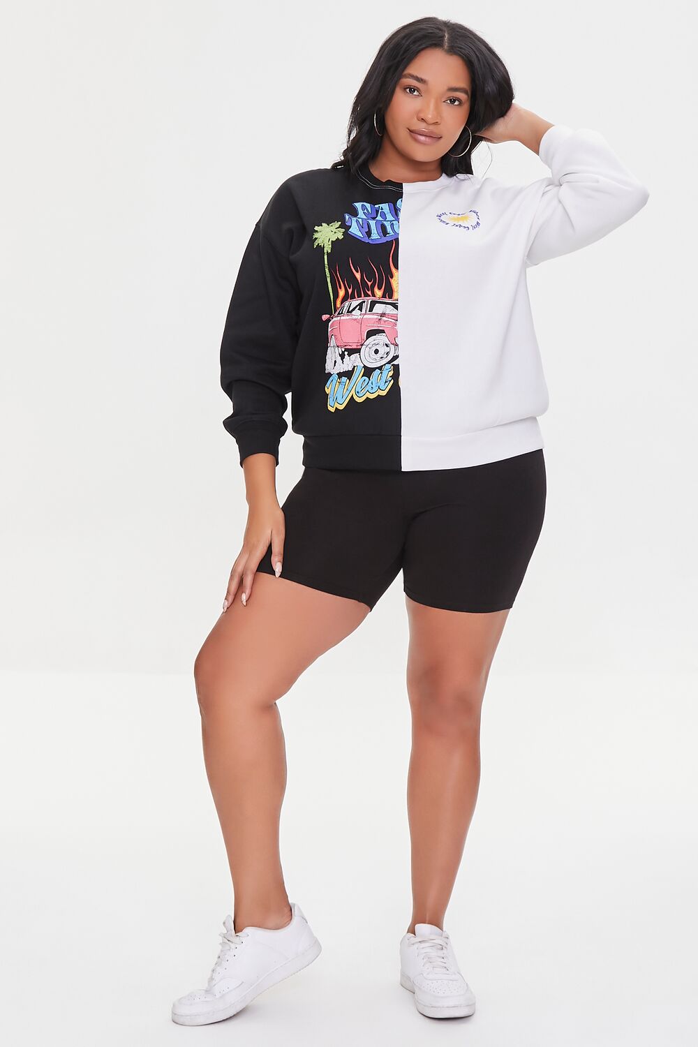 Plus Size West Coast Reworked Pullover - Image 4