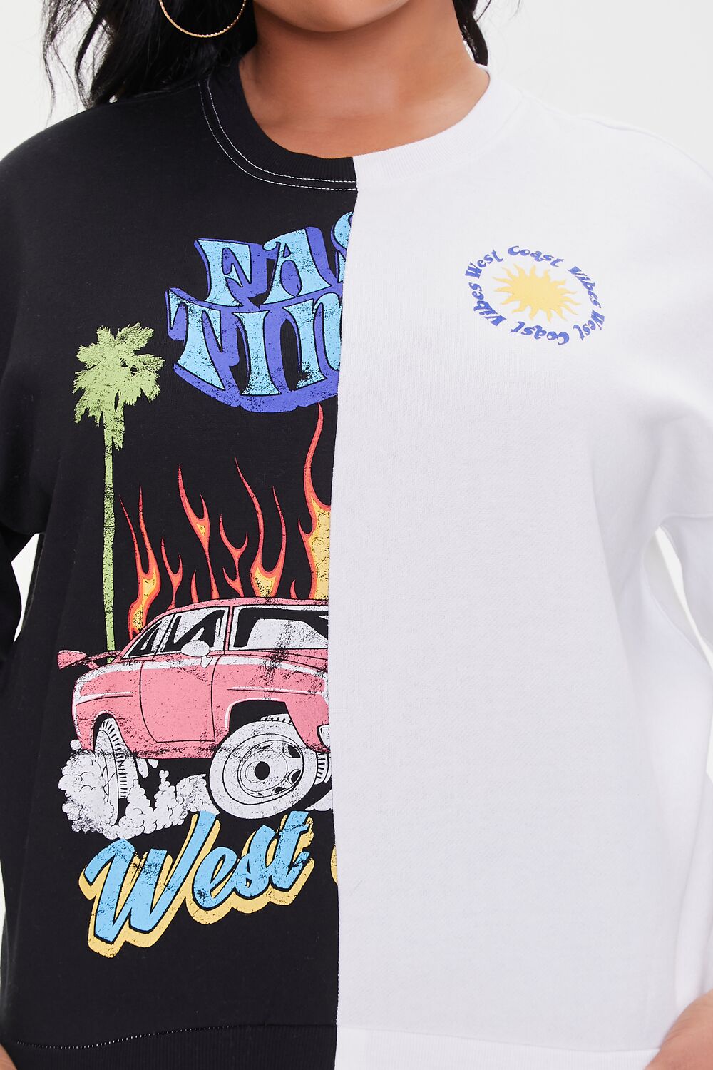 Plus Size West Coast Reworked Pullover - Image 5