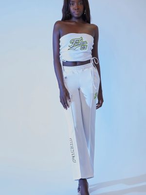 FUBU Embroidered Mesh Pants