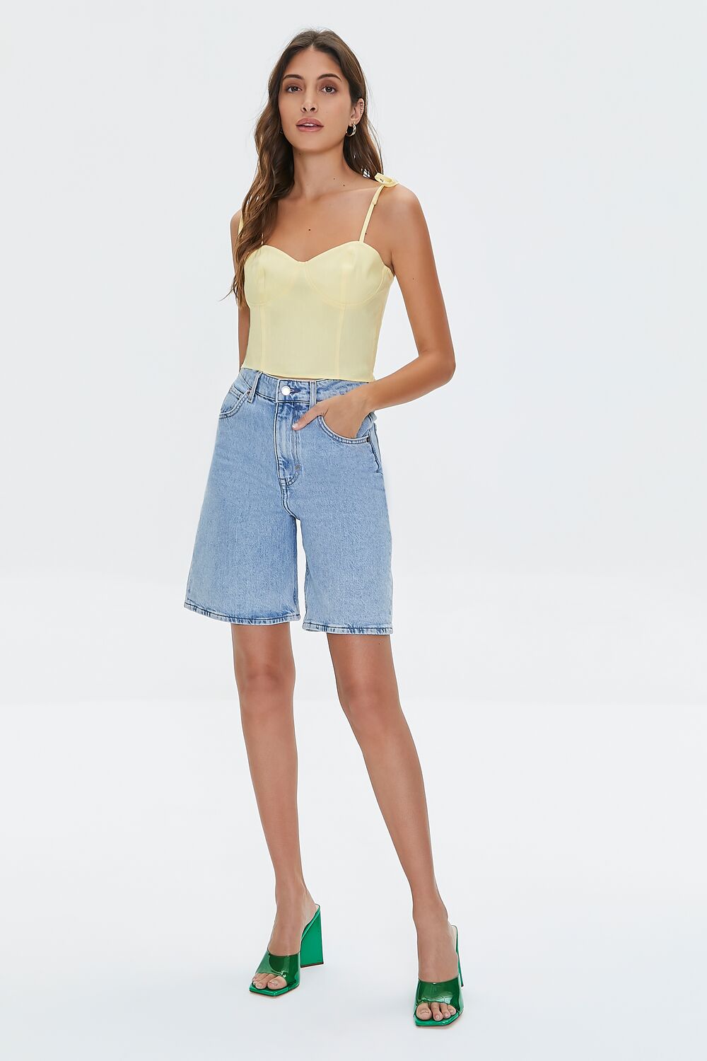 Sweetheart Linen-Blend Cami - Image 4