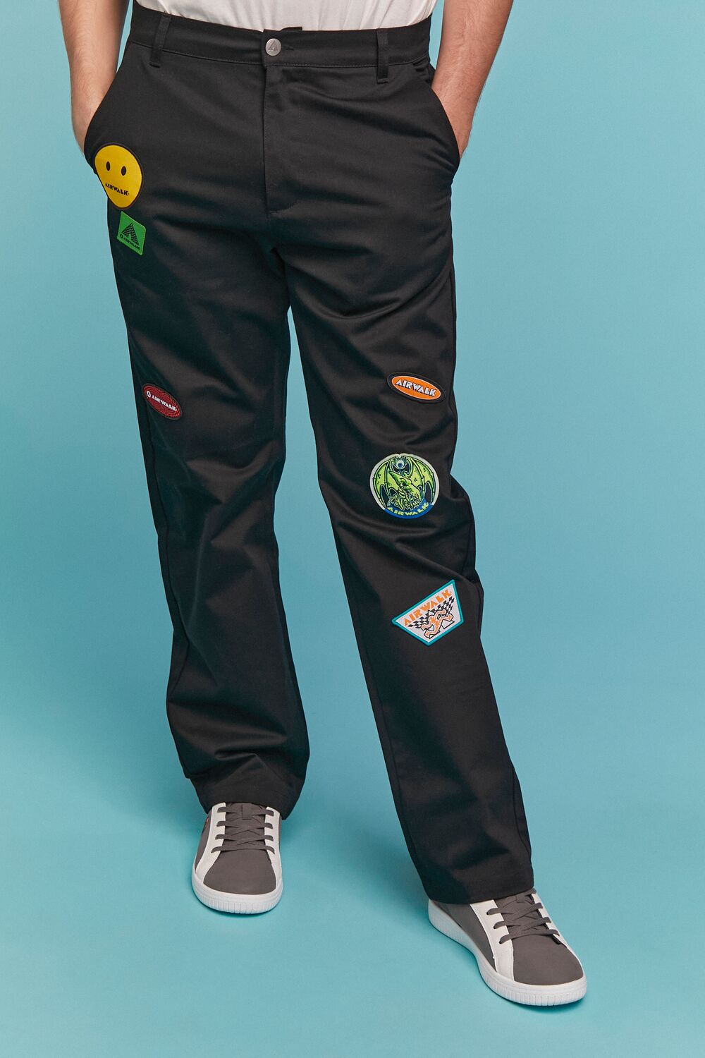 Airwalk Patch Chino Pants - Image 2