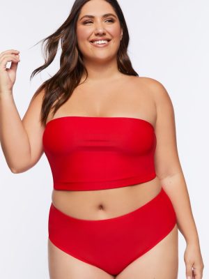 Plus Size Cheeky Bikini Bottoms