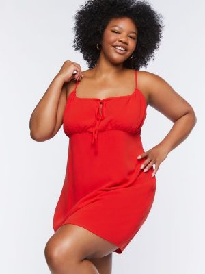 Plus Size Cami Mini Dress