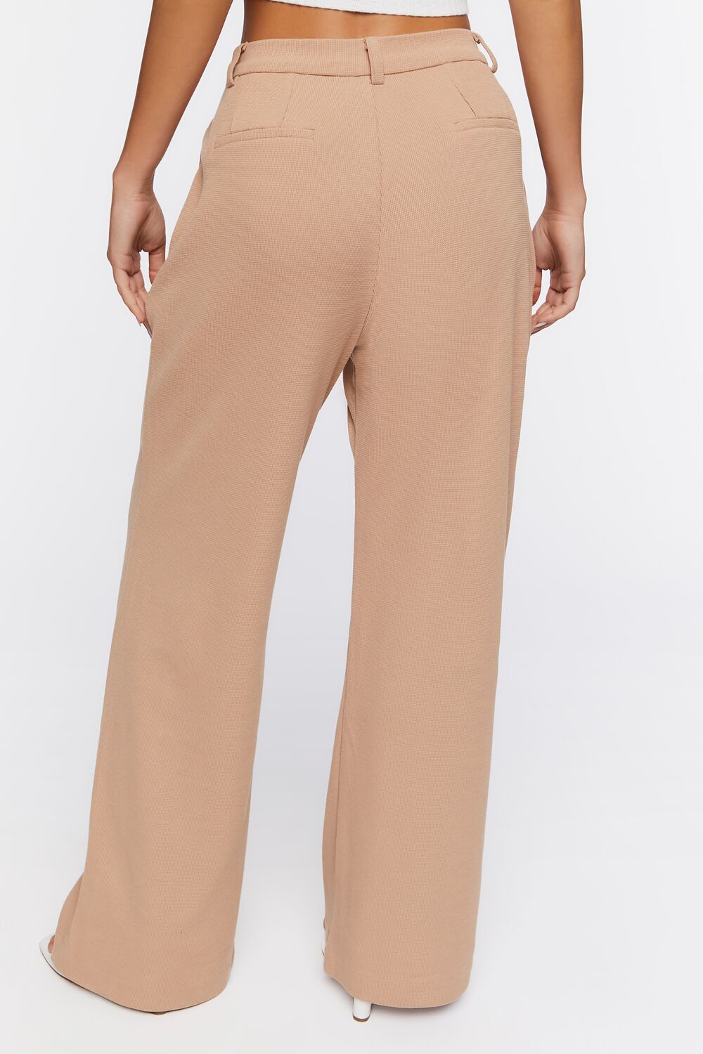 Wide-Leg High-Rise Pants - Image 4