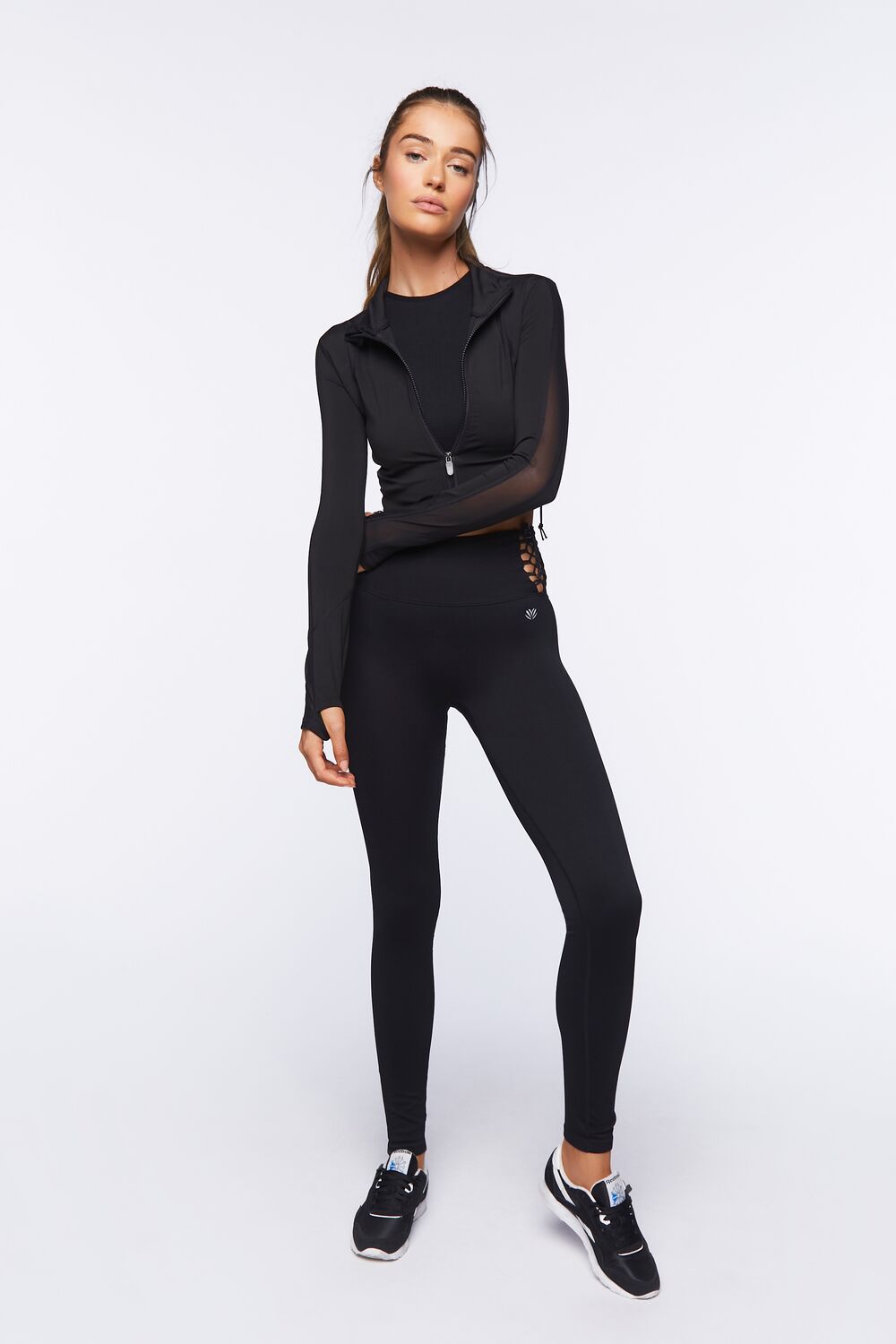 Active Zip-Up Cropped Jacket - Image 4