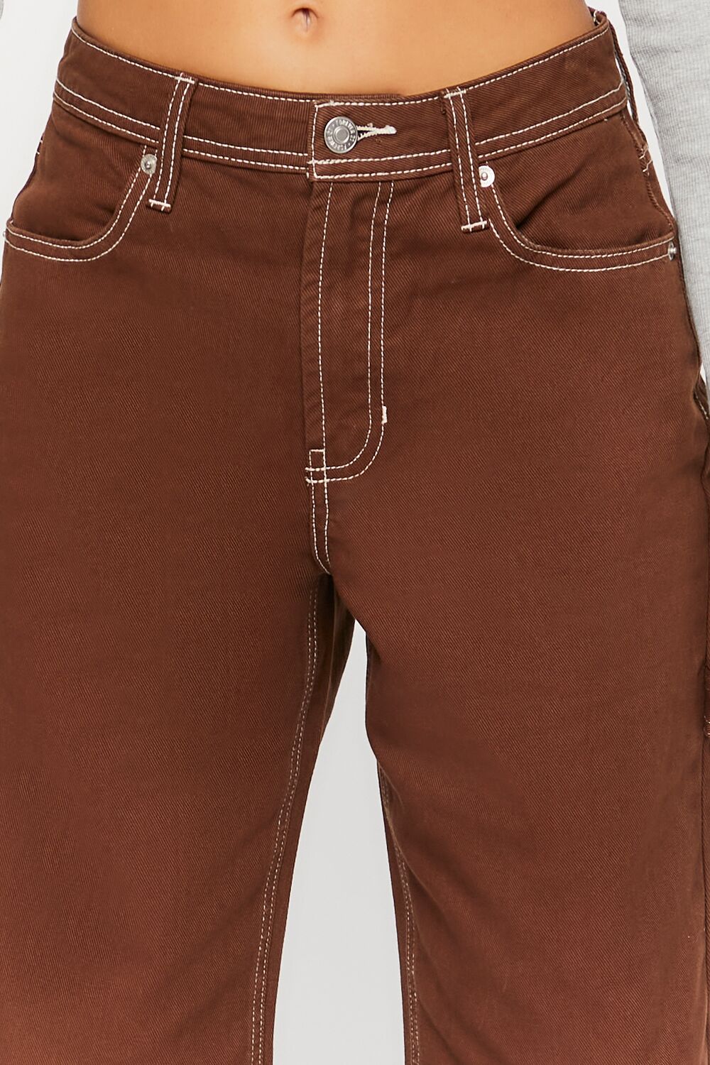 High-Rise Carpenter Dad Jeans - Image 5