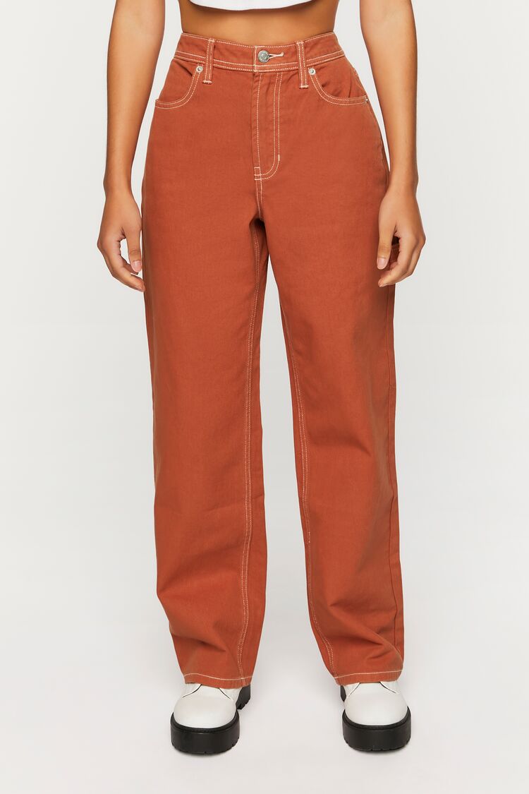 High-Rise Carpenter Dad Jeans - Image 12