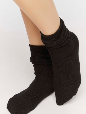 Ribbed Crew Socks