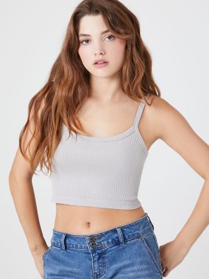 Seamless Mineral Wash Cropped Cami