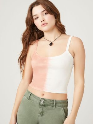 Rib-Knit Tie-Dye Cami