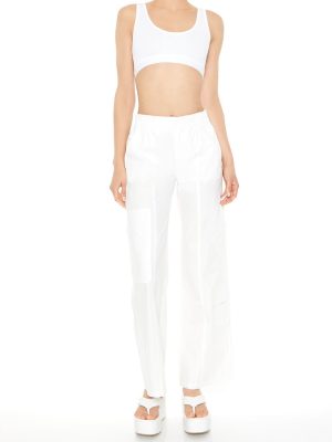 Mid-Rise Straight-Leg Cargo Pants