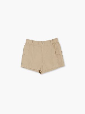 Girls Twill Cargo Shorts (Kids)