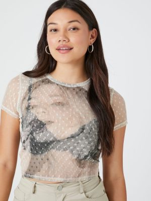 Mesh Graphic Baby Tee