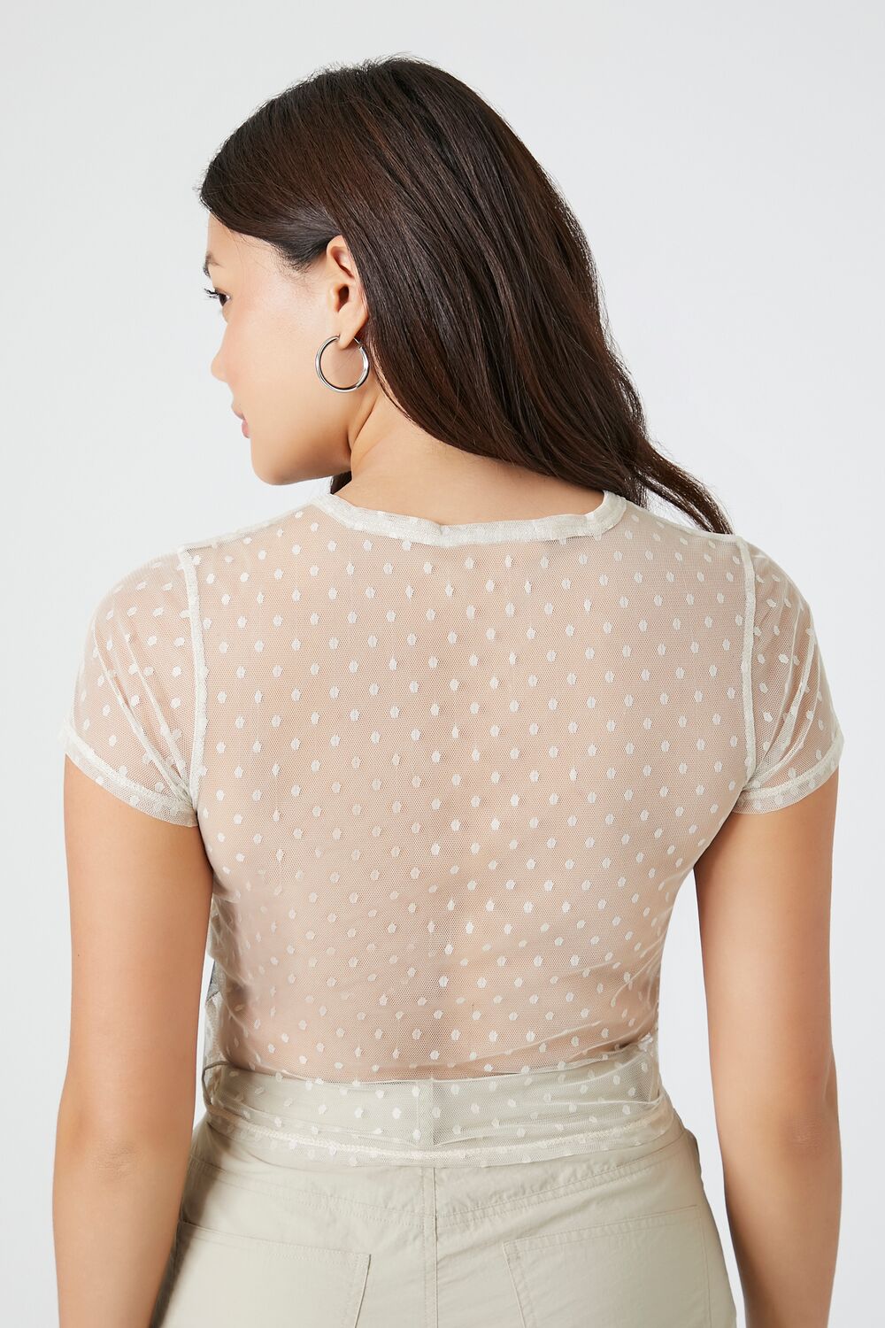 Mesh Graphic Baby Tee - Image 3