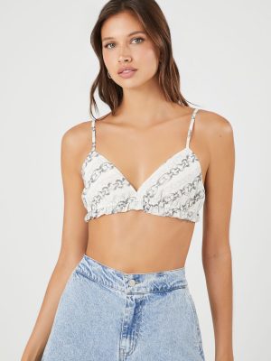 Chain Print Bralette