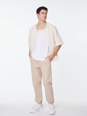 Twill Drawstring Joggers