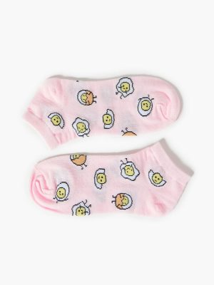 Egg Graphic Ankle Socks