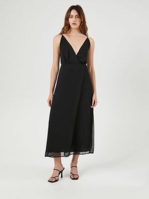 Surplice Cami Maxi Dress
