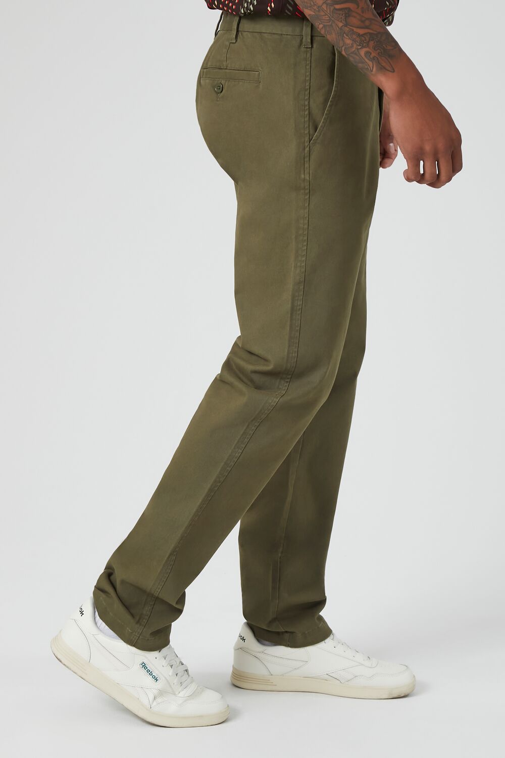 Twill Mid-Rise Slim-Fit Pants - Image 3