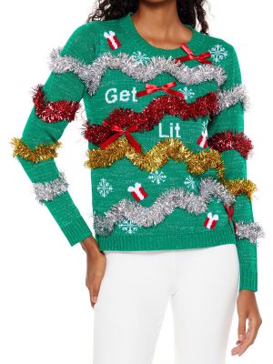 Get Lit Christmas Sweater