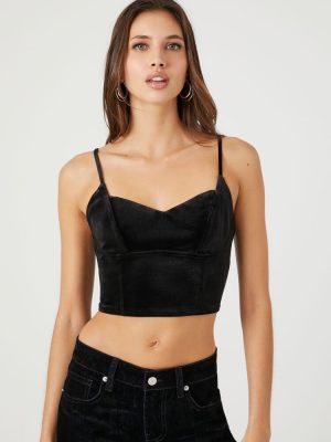 Velvet Corset Cami
