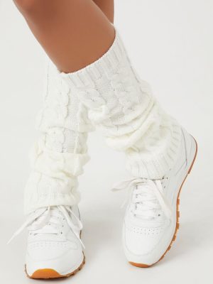 Cable Knit Leg Warmers