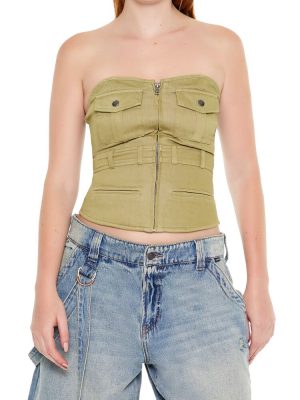 Sweetheart Tube Crop Top