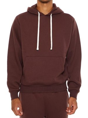 Drawstring Cotton-Blend Hoodie