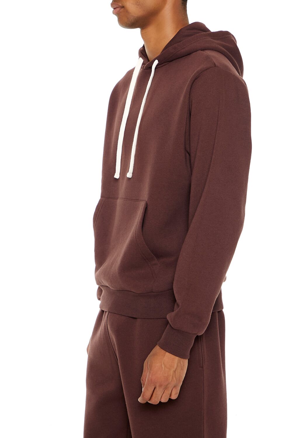 Drawstring Cotton-Blend Hoodie - Image 3