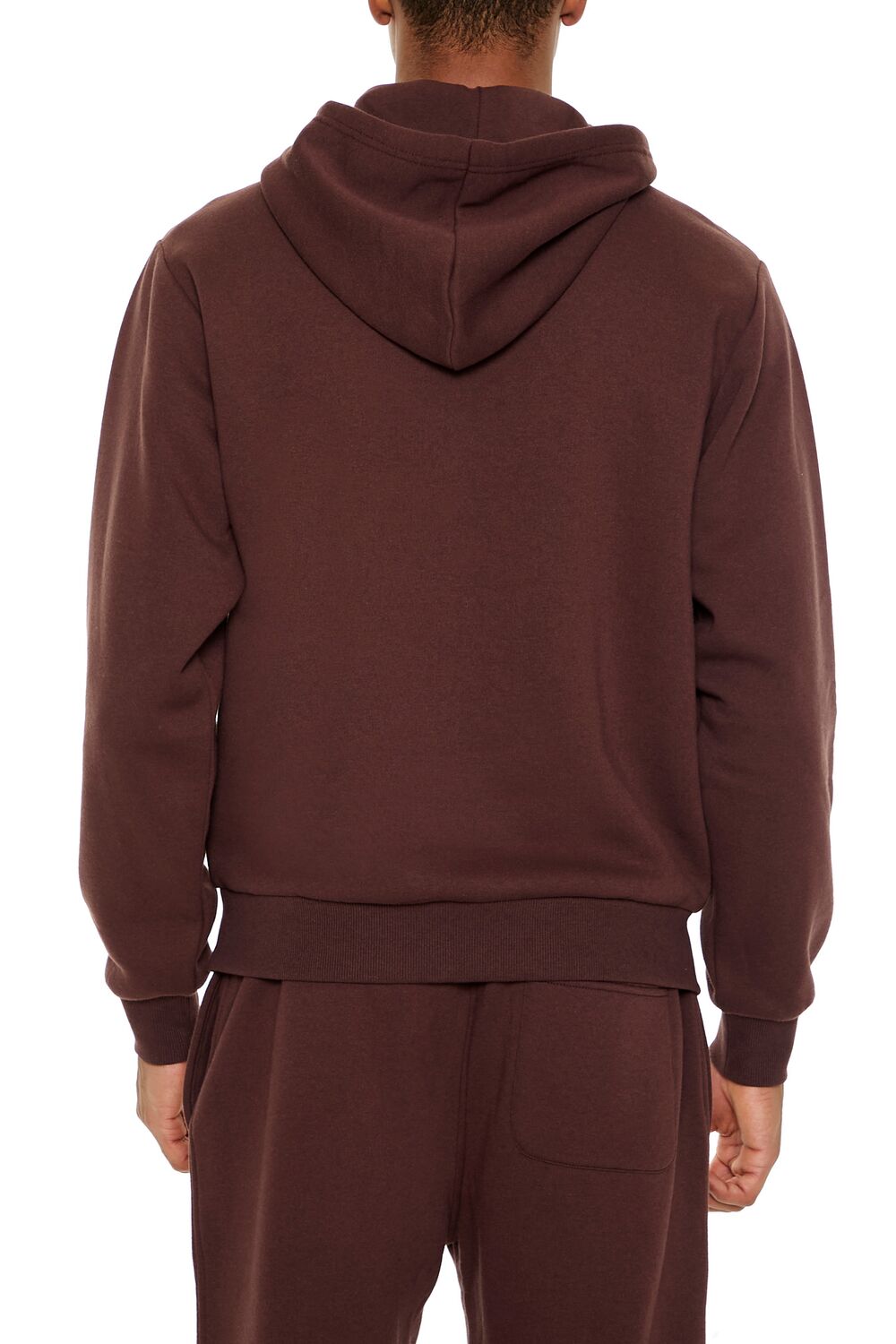 Drawstring Cotton-Blend Hoodie - Image 4