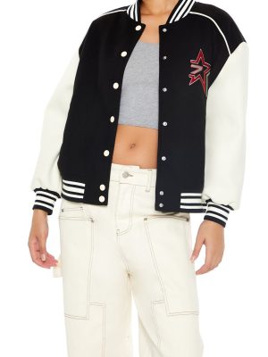Star Girl Varsity Letterman Jacket