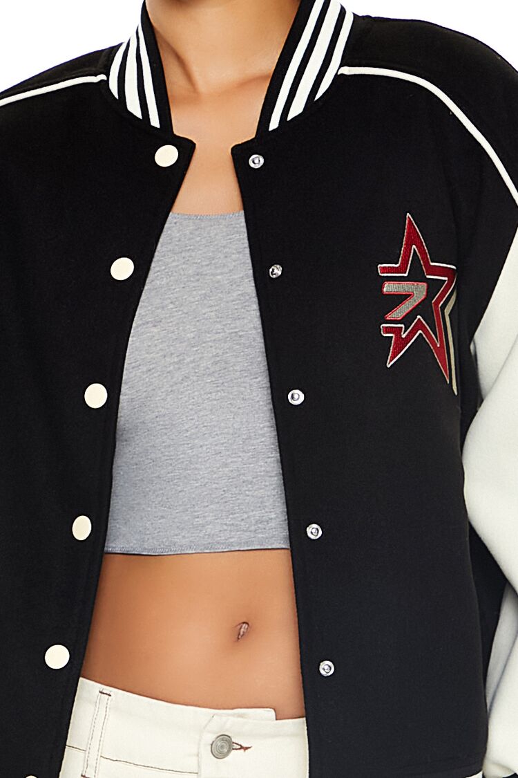 Star Girl Varsity Letterman Jacket - Image 3