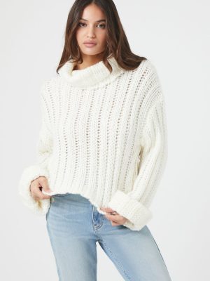 Turtleneck Cropped Sweater